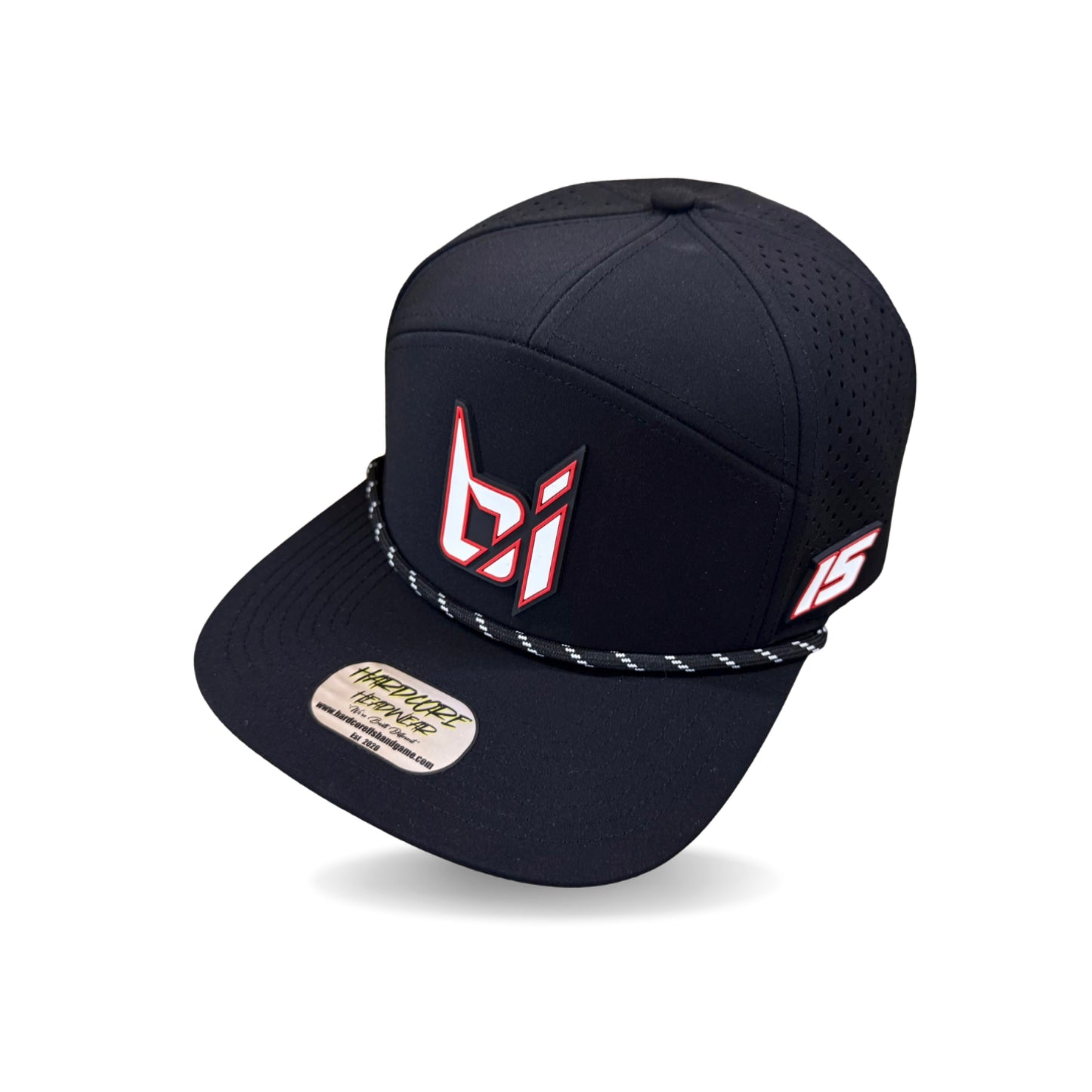 7-Panel Rubber bi Patch Snapback